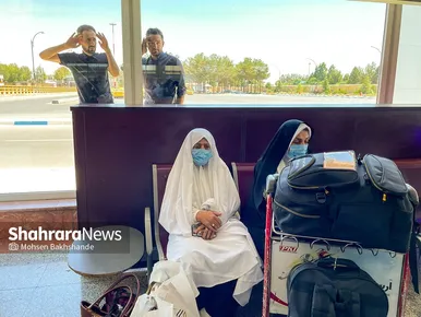 بازگشت اولین کاروان حجاج خراسانی