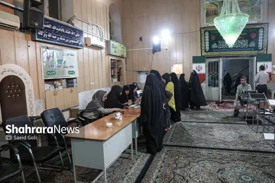 عکس‌هایی از انتخابات ریاست جمهوری در مشهد - ۴