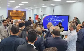 فاز یک پالایشگاه گاز هویزه خلیج&zwnj;فارس با حضور رئیس&zwnj;جمهور راه&zwnj;اندازی شد