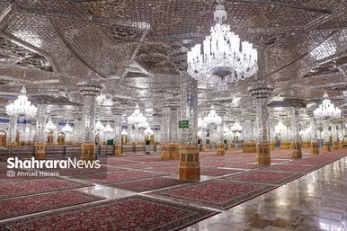 هنر معماری اسلامی در رواق دارالمرحمه حرم مطهر رضوی