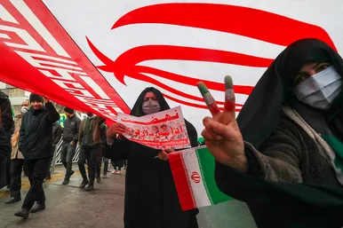 راهپیمایی 22 بهمن در مشهد