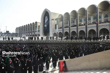 گزارش تصویری | عکس‌هایی از روز دوم وداع در مصلی بزرگ تهران (۱۴ تیرماه ۱۴۰۵)
