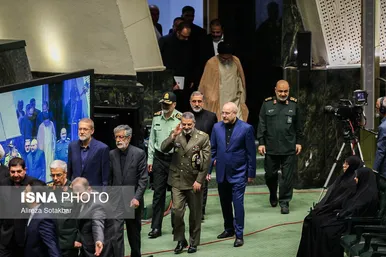 عکس‌هایی از آغاز مجلس دوازدهم توسط هیئت رئیسه سنی