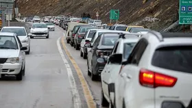 ترافیک پرحجم در اغلب محور&zwnj;های مواصلاتی با آغاز موج دوم سفر&zwnj;های نوروزی (۳ فروردین ۱۴۰۳)