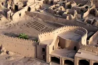ویدئو| نمایی متفاوت از ارگ بم