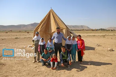 ایران زیباست | تحصیل در چادرهای عشایری