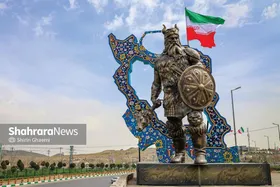 درباره  المان وطن در بوستان وکیل&zwnj;آباد مشهد | تو رستم تهمتنی