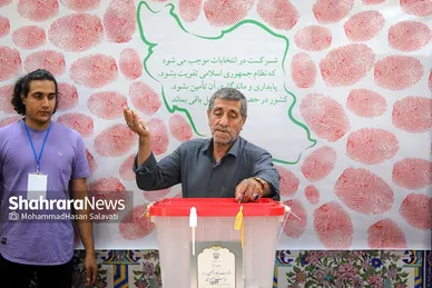 عکس‌هایی از مرحله دوم انتخابات چهاردهمین دوره ریاست‌جمهوری در مشهد (۶)
