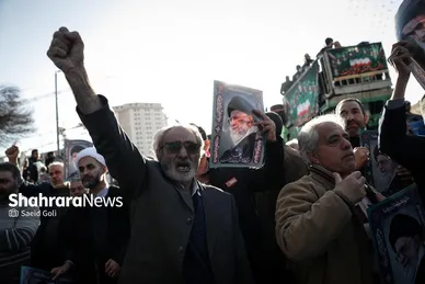 گزارش تصویری | مراسم تشییع پیکر شهدای مدافع امنیت در مشهد (۲۲ دی ۱۴۰۴) - ۳