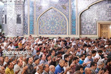 نماز عید سعید قربان در حرم مطهر رضوی (۲۸ خرداد ۱۴۰۳)