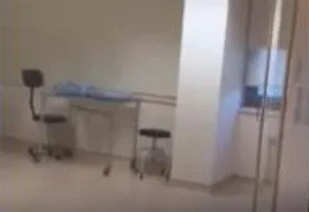 لحظه وحشتناک انفجار بیروت در اتاق زایمان و نجات زن باردار + فیلم