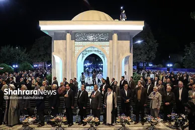 گزارش تصویری | آیین گرامیداشت شهدای هفته دولت با عنوان رویداد روایت‌محور «حیات استان»