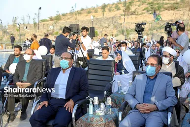 افتتاح پروژه کوهشار، بزرگترین آبشار مصنوعی ایران