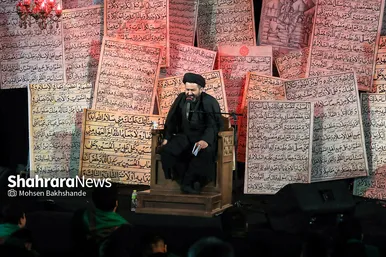 عزاداری دهه اول محرم در ورزشگاه تختی مشهد