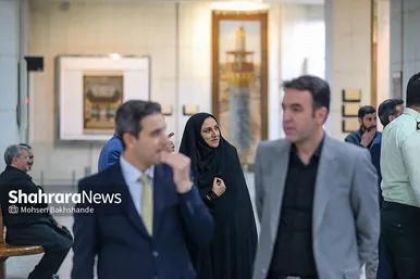 گزارش تصویری | تشرف وزیر ورزش عراق به حرم مطهر رضوی