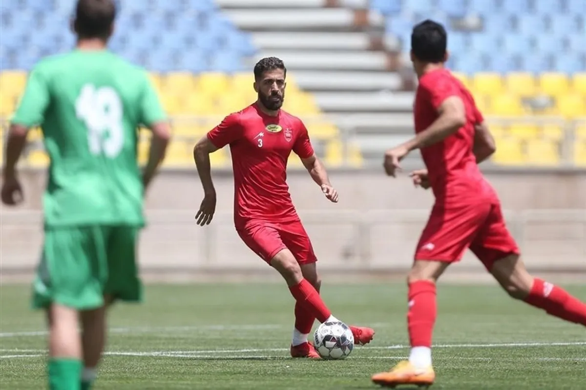 برد پرگل پرسپولیس مقابل تیم ملی جوانان