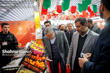 گزارش تصویری | افتتاح رویداد «چله بازار» در مشهد