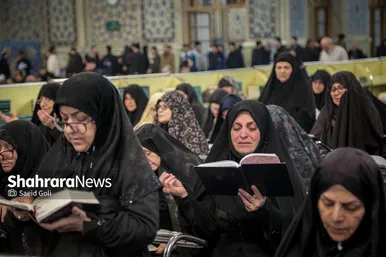 گزارش تصویری | مراسم احیاء شب بیست‌وسوم ماه مبارک رمضان در حرم امام‌رضا(ع)
