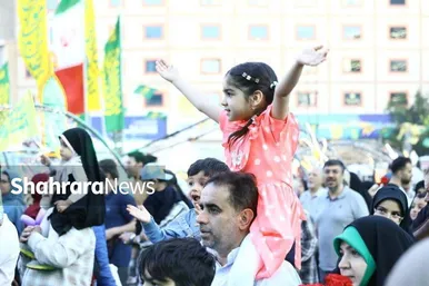 جشن امام رضایی‌ها در تهران 