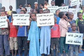 اجتماع دانش&zwnj;آموزان آفریقایی در محکومیت تجاوز آمریکا و رژیم صهیونیستی به ایران