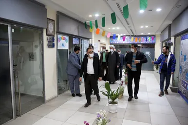بازدید مسئولان استانی از روند اسکان مسافران نوروزی در مشهد