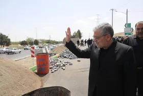 شهردار مشهد مقدس: اتصال بولوار امام خمینی (ره) به بولوار نماز هفته آینده بازگشایی می&zwnj;شود + تصاویر