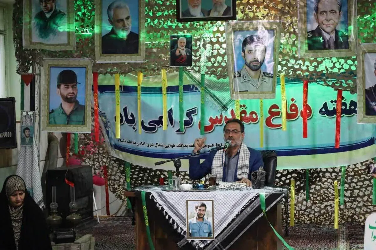 رئیس عقیدتی سیاسی منطقه پدافند هوایی شمال شرق: یادواره شهدا، میثاقی جاودان با آرمان‌های انقلاب است