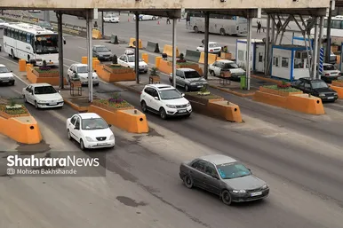 ورودی‌های شهر مشهد در آستانه نوروز ۱۴۰۱