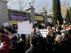 بازداشت یک بازنشسته در تجمع روز گذشته بازنشستگان تأمین اجتماعی