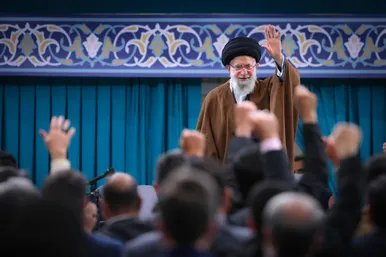 دیدار مداحان اهل‌بیت (علیهم السلام) با رهبر معظم انقلاب