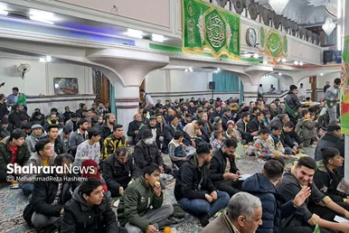 جشن بزرگ مهاجران افغانستانی به مناسبت نیمه شعبان در مشهد
