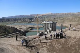 سد شوریجه تا تیرماه آبگیری نهایی می شود