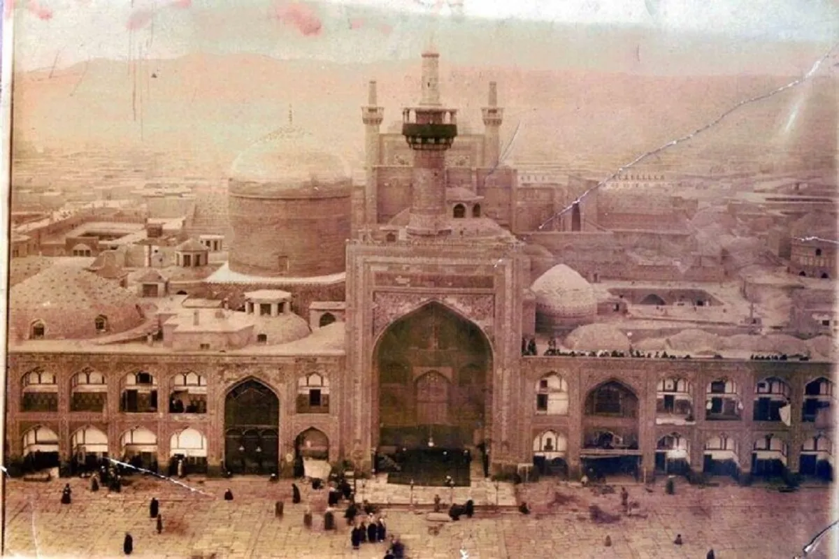 حرم امام رضا (ع) در ۵۰ سال پیش چه شکلی بود؟