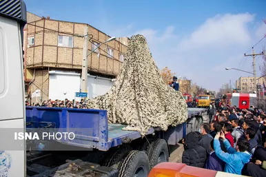 سقوط هواپیمای نظامی در تبریز