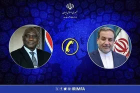 گفتگوی تلفنی وزرای امور خارجه جمهوری اسلامی ایران و گامبیا