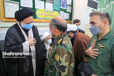 مراسم ترحیم مرحوم حاج محمد خجسته