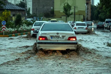سیل در مشهد