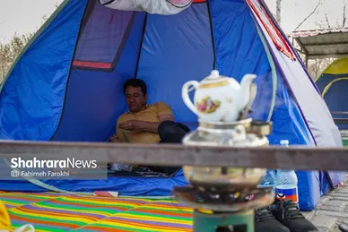 گزارش تصویری | بوستان غدیر مشهد در روز دوم فروردین ۱۴۰۵