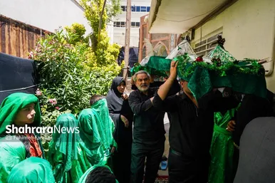 گزارش تصویری | دامادی در سایه ماتم
روایت آیین حضرت قاسم(ع) در دهه اول محرم