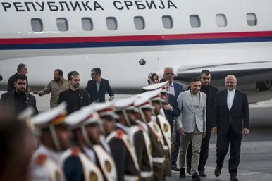 عکس‌هایی از ورود میهمانان خارجی مراسم تحلیف به ایران