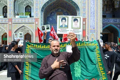 گزارش تصویری | عزاداری روز شهادت امام رضا (ع) در مشهد (۳)