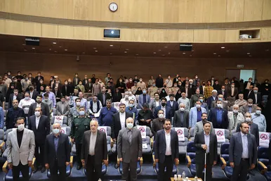 مراسم گرامیداشت شهید حجت‌الاسلام «سیدرضا کامیاب» با حضور رئیس مجلس شورای اسلامی
