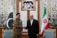 قالیباف در دیدار با فرمانده ارتش پاکستان: بدعهدی طرف مقابل مانع برقراری صلح و امنیت در منطقه است