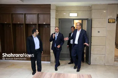 گزارش تصویری | بازدید وزیر ورزش عراق از استادیوم امام‌رضا(ع) مشهد