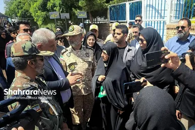 گزارش تصویری | زهرا بهروز آذر، نماینده رئیس جمهور به دوغارون رفت