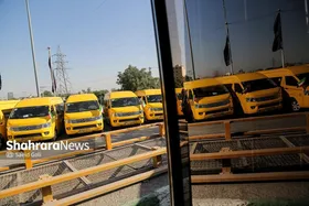 رونمایی از ۸۱ دستگاه ون جدید در مشهد