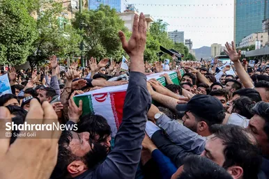 تشییع باشکوه پیکر «شهید غیرت» حمیدرضا الداغی در مشهد
