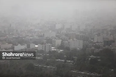 تصاویری از آلوده‌ترین صبح مشهد در قرن جدید (۱۵ مرداد ۱۴۰۲)