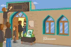 داستان کودک درباره رهبر شهید | وقتی بچه&zwnj;ها پای کار مراسم آقا آمدند&zwnj;