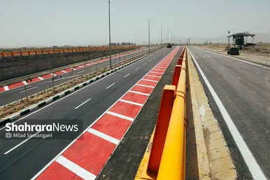 بلوار و تقاطع قمربنی‌هاشم(ع) مشهد در آستانه‌ بهره‌برداری